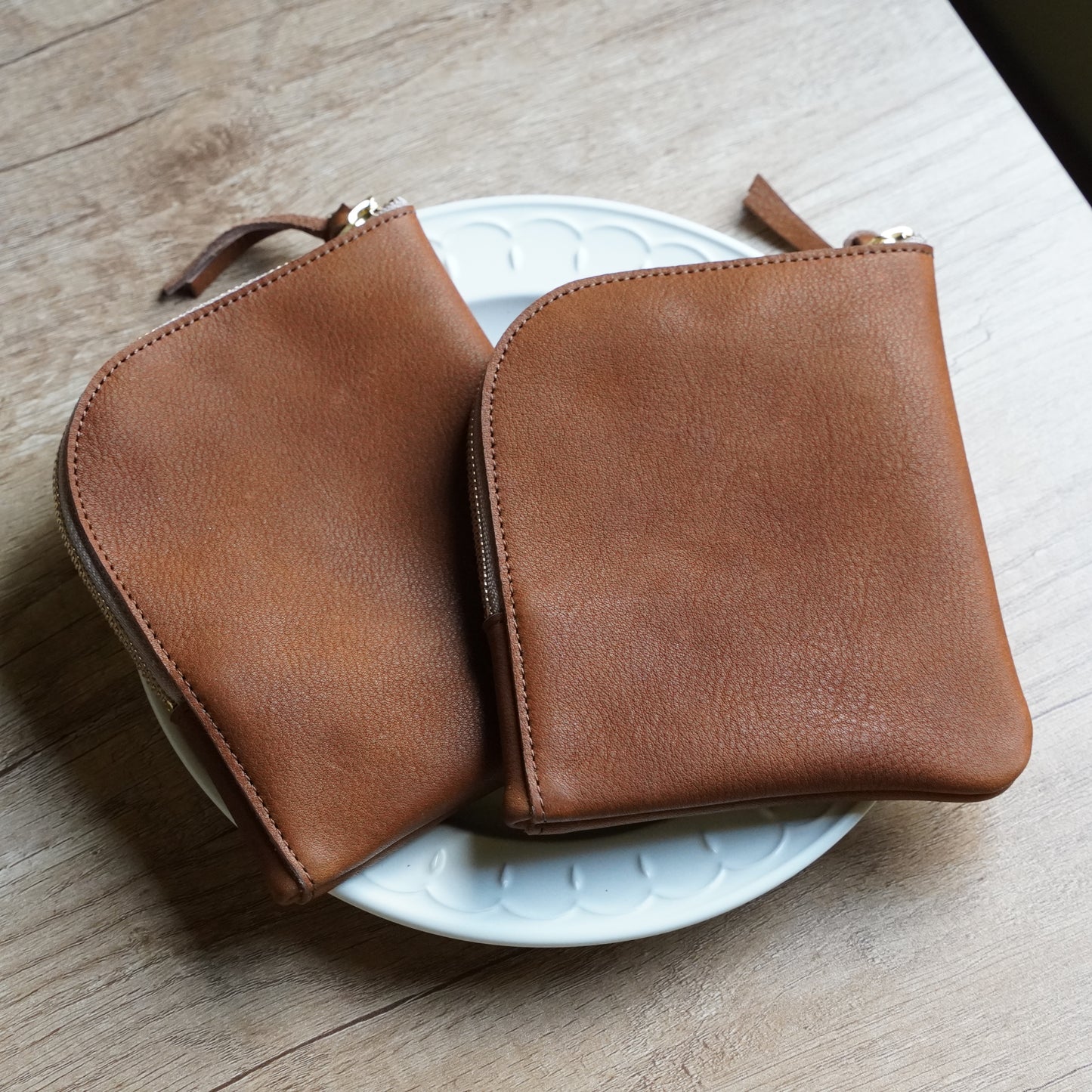 Coffee & Spoon L-Shaped Pouch