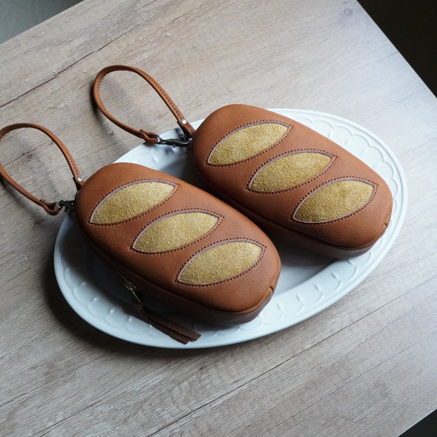 French Bread Slim Mini Hanging Pouch